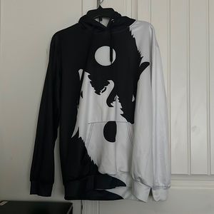 Yin Yang Dragon hoodie